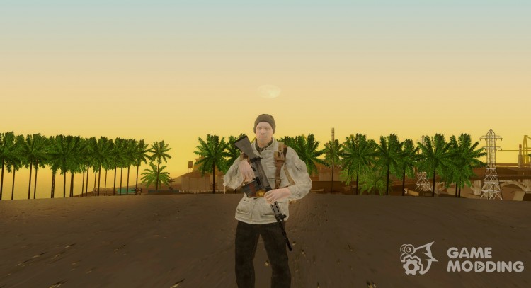 COD BO Russian Soldier v1 для GTA San Andreas