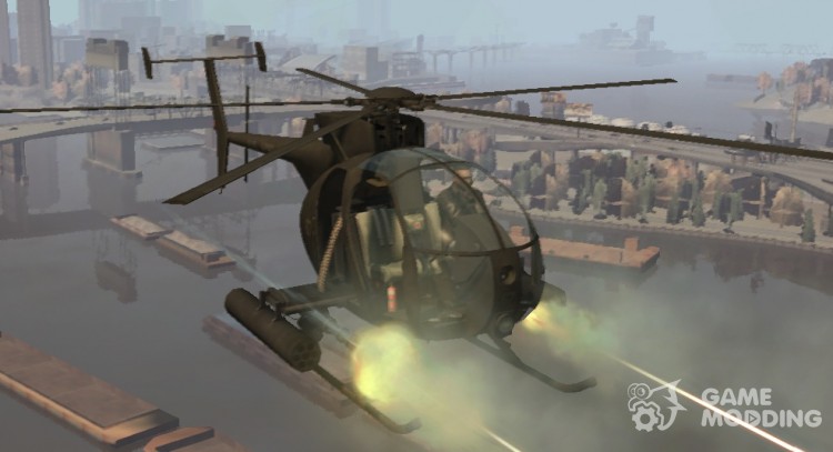 AH-6 Little Bird para GTA 4