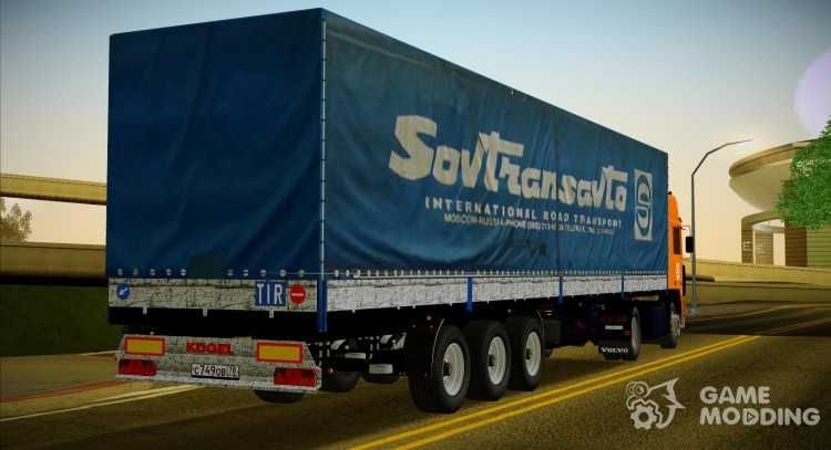 SovTransavto Kogel trailer 24 for GTA San Andreas