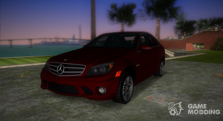 Mercedes-Benz C63 (AMG) 2010 for GTA Vice City