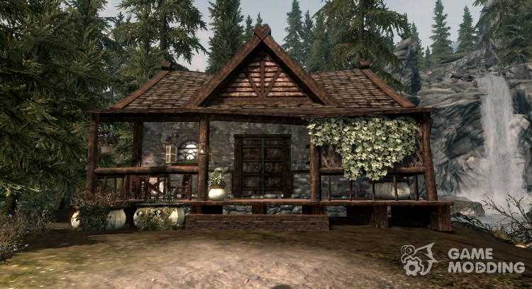 The cottage pine forest for TES V: Skyrim