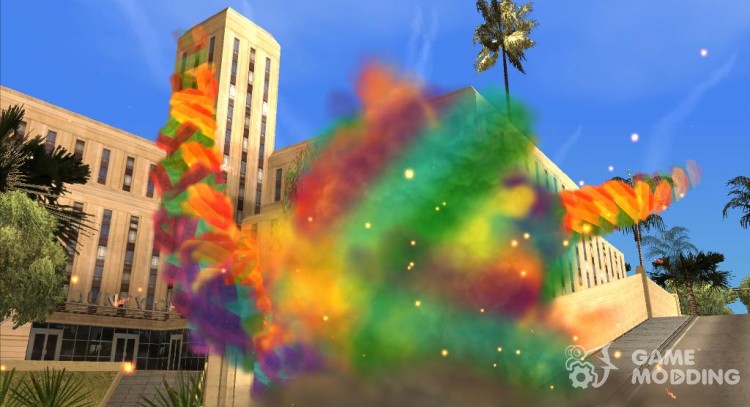 Rainbow Effects para GTA San Andreas