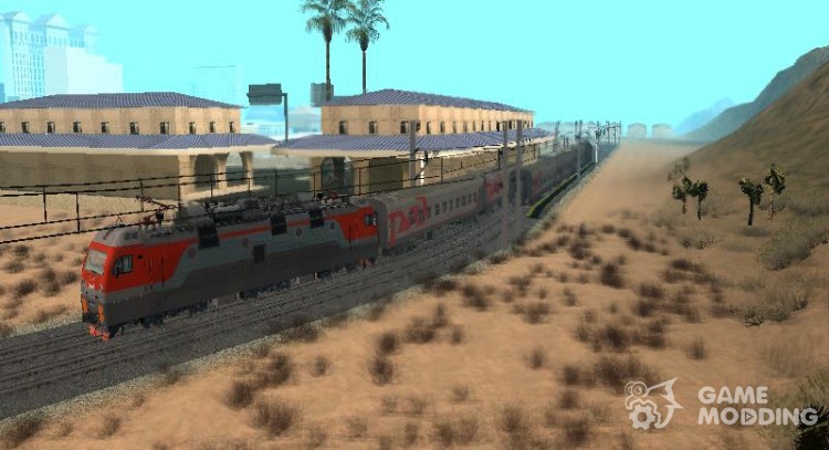 Пак Русских поездов для GTA San Andreas