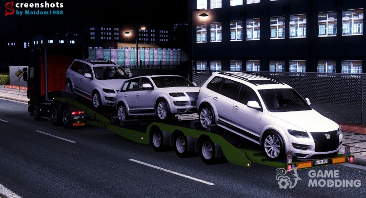 Автономный прицеп транспортер для Euro Truck Simulator 2