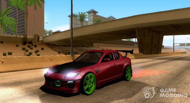 Mazda RX-8 R3 2011 Tuned для GTA San Andreas