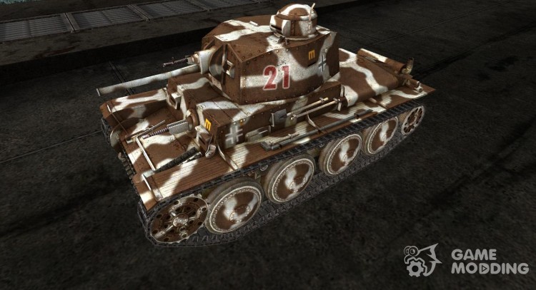 Skin for Pz38t for World Of Tanks
