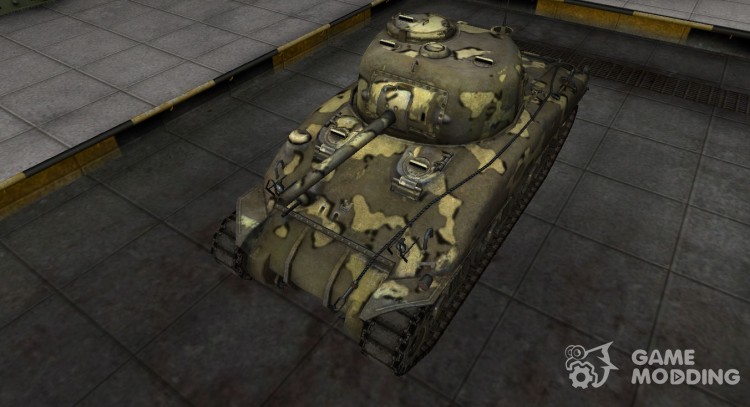 Simple skin M4 Sherman for World Of Tanks