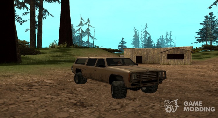 Military offroad Rancher for GTA San Andreas