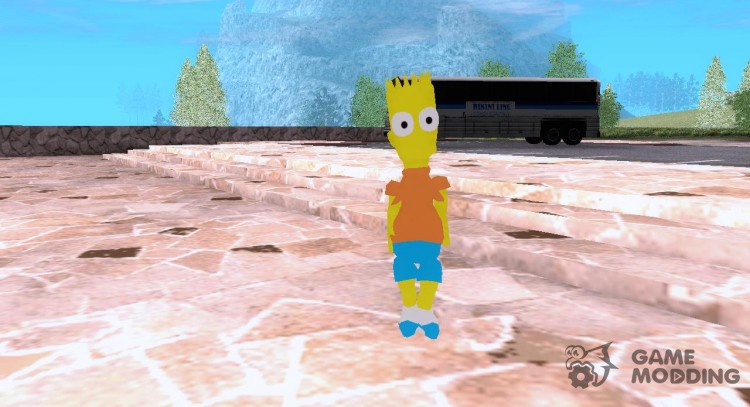 Bart Simpson for GTA San Andreas