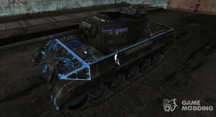 Skin for M18 Hellcat (Varhammer) for World Of Tanks