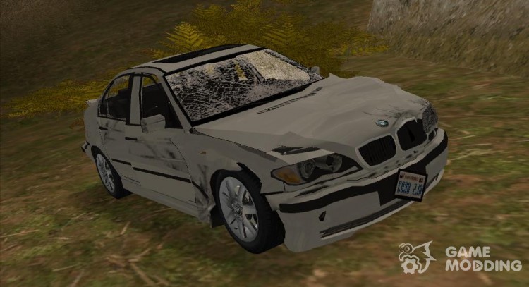 BMW 325i разбитая для GTA San Andreas