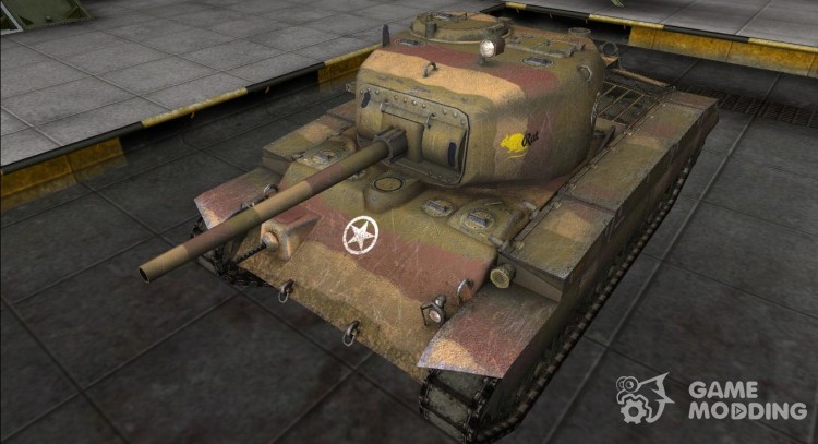 The skin for the T21 for World Of Tanks