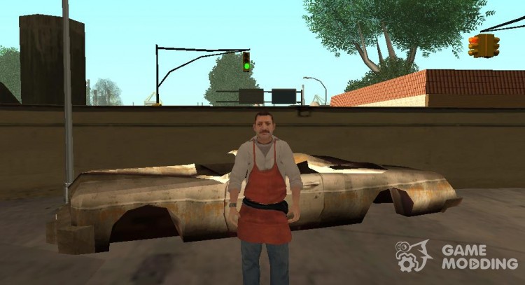 Скин из GTA 4 v13 для GTA San Andreas