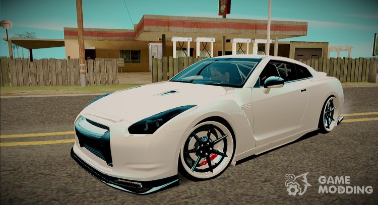 Nissan GT-R v2.0 for GTA San Andreas