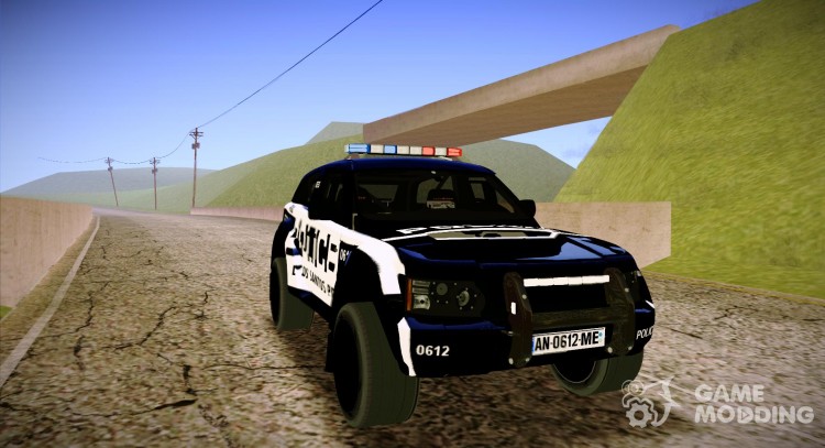 Bowler EXR S 2012 v1.0 Police para GTA San Andreas
