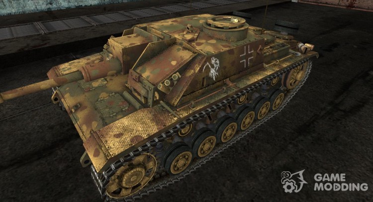 Skin for StuG III for World Of Tanks