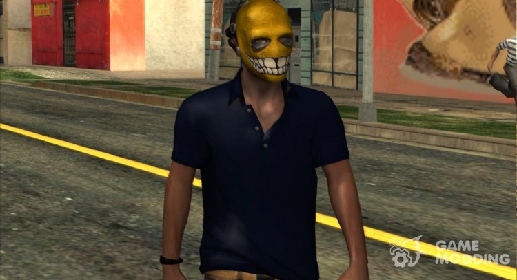 Smiley Mask para GTA San Andreas