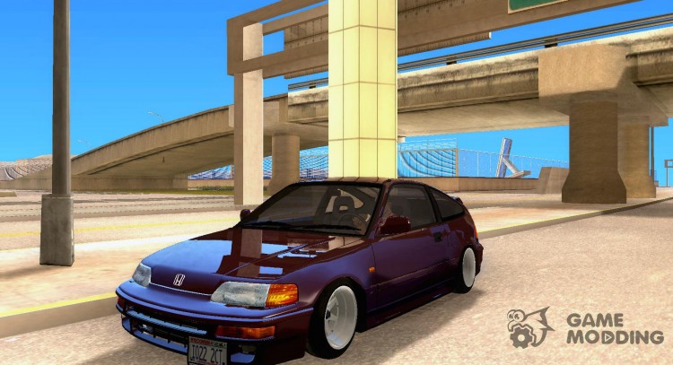 Honda CRX Hella Flush для GTA San Andreas