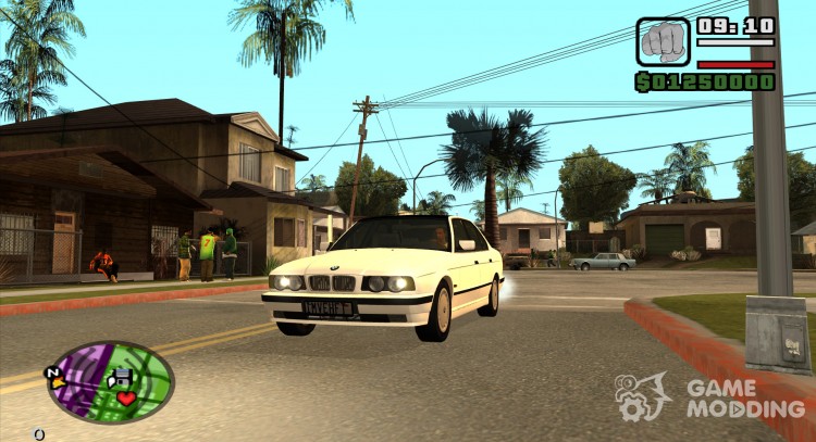 BMW 5 Series e32 (525i) для GTA San Andreas