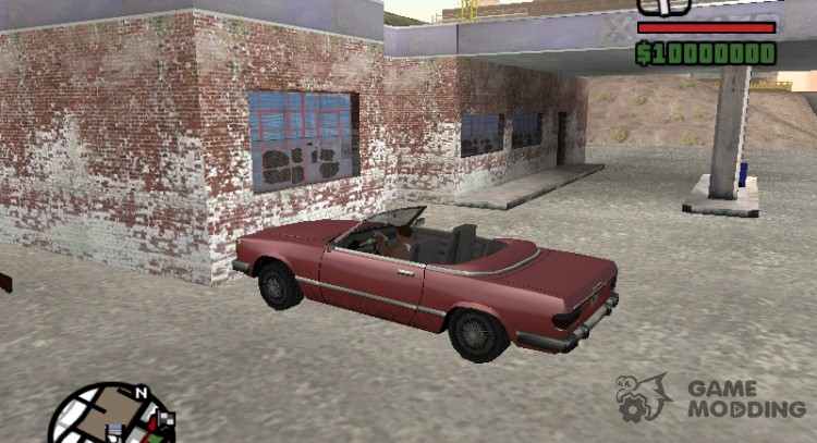 La animación en los accidentes para GTA San Andreas