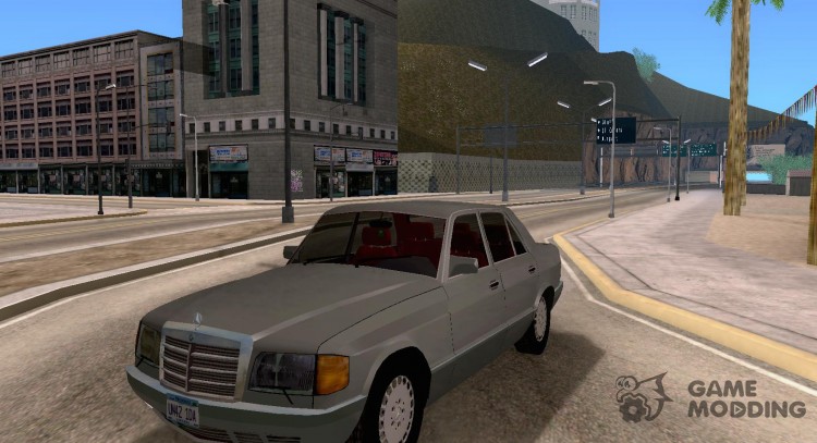 Mercedes-Benz 500SE 1985 для GTA San Andreas