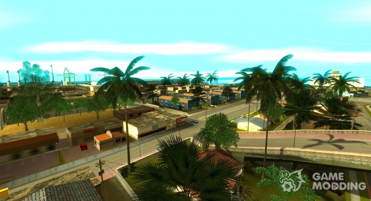 Vegetación perfecto v. 2 para GTA San Andreas