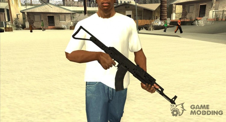 Black AK47 for GTA San Andreas