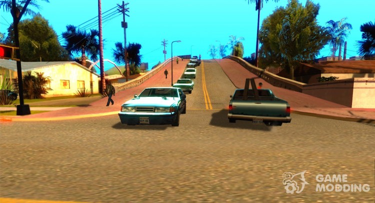 Трафик для GTA San Andreas