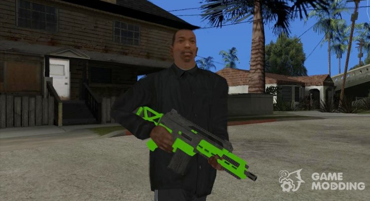 Green Special Carbine (GTA Online DLC) для GTA San Andreas