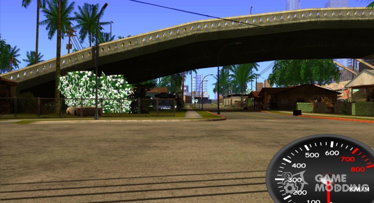 Спидометр by CentR v2 для GTA San Andreas