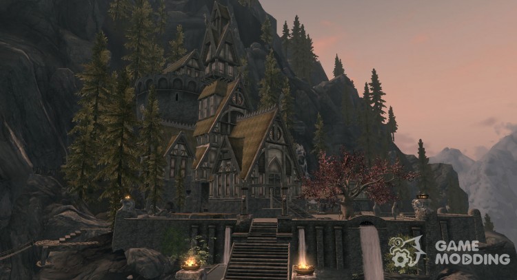 The estate of Dragon cliff for TES V: Skyrim