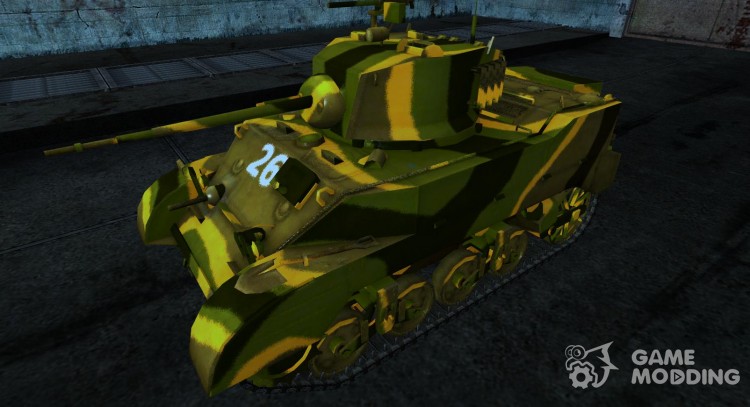 M5 Stuart rypraht для World Of Tanks