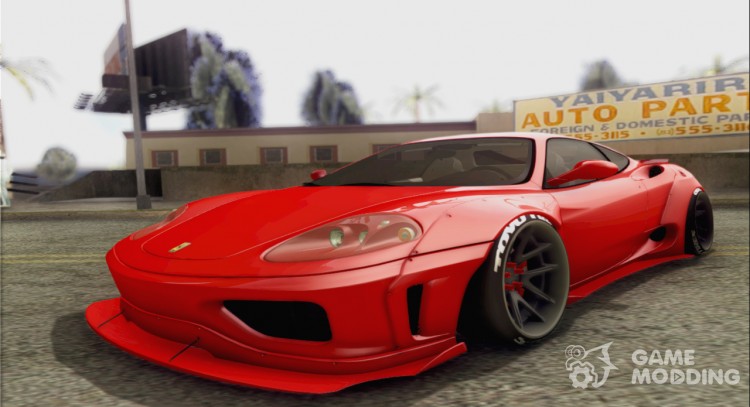 Ferrari 360 LB Work's L3D para GTA San Andreas