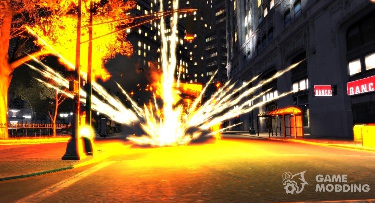 New effects explosions v1.1 for GTA 4