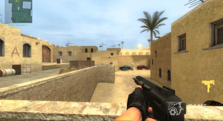 Tec-9 for Mac10 + AntiPirates animations for Counter-Strike Source