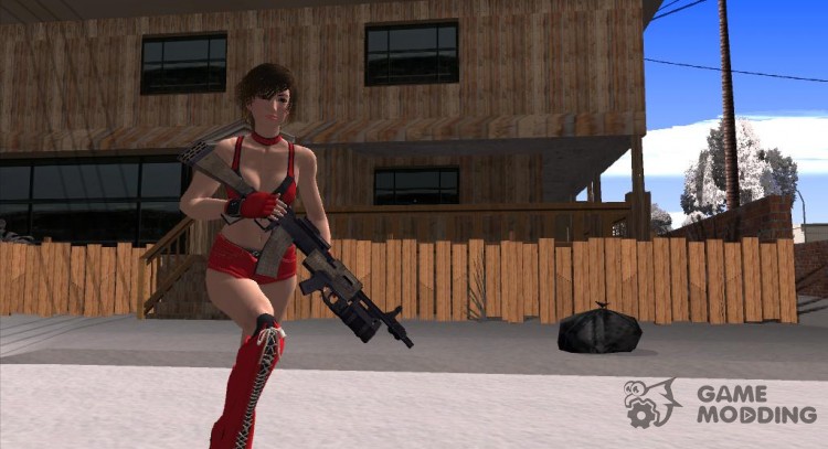 Skin HD Reiko (Rumble Roses XX) para GTA San Andreas