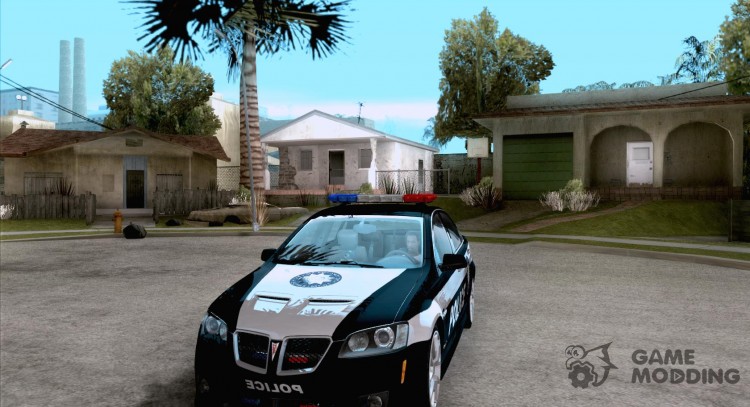 Policía de Pontiac G8 para GTA San Andreas