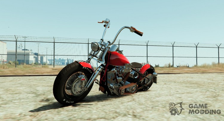 Harley-Davidson Cabeza Hueca para GTA 5