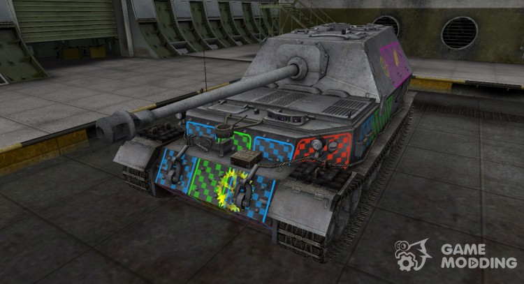 Качественные зоны пробития для Ferdinand для World Of Tanks