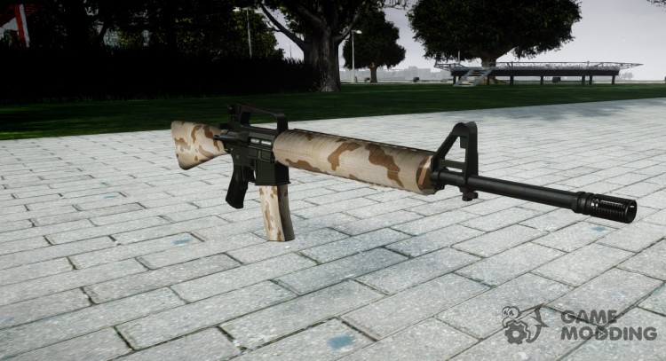 M16A2 Sahara para GTA 4