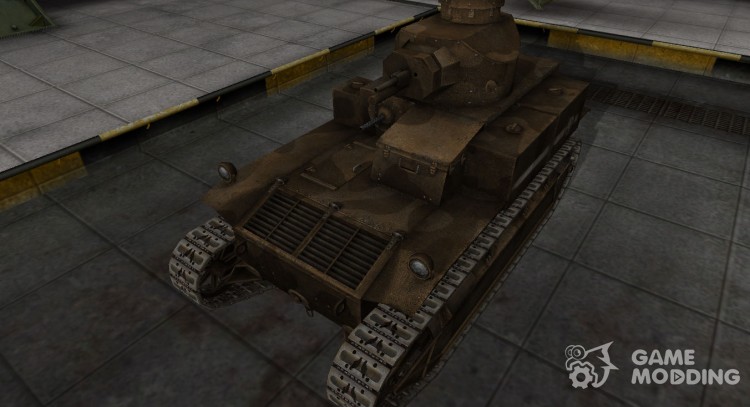 El skin al estilo de C&C GDI para T2 Medium Tank para World Of Tanks