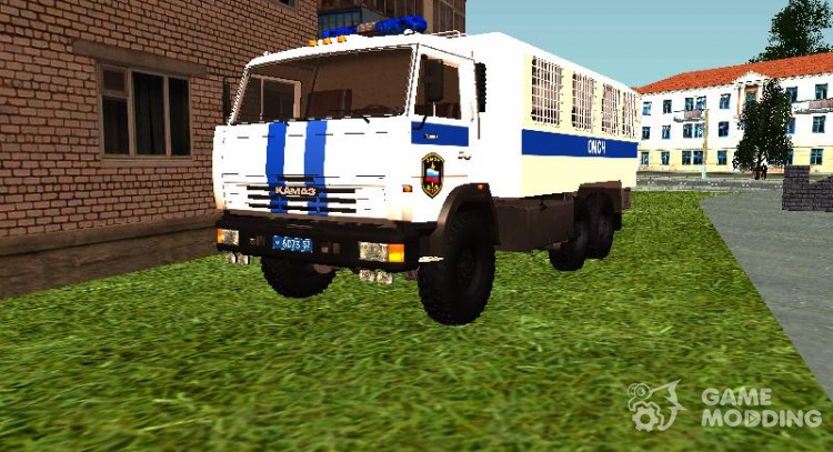 KAMAZ-43114 AUMONT for GTA San Andreas