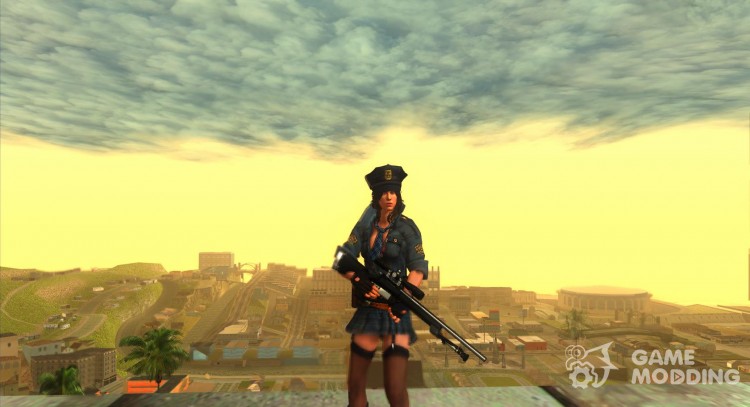 Helena de Mercenarios de Resident evil 6 para GTA San Andreas