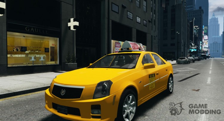 Cadillac CTS-V Taxi для GTA 4