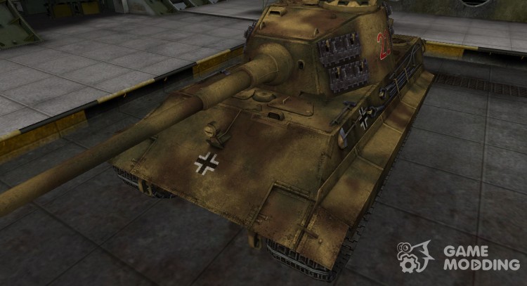 Alemán skin para el E-75 para World Of Tanks