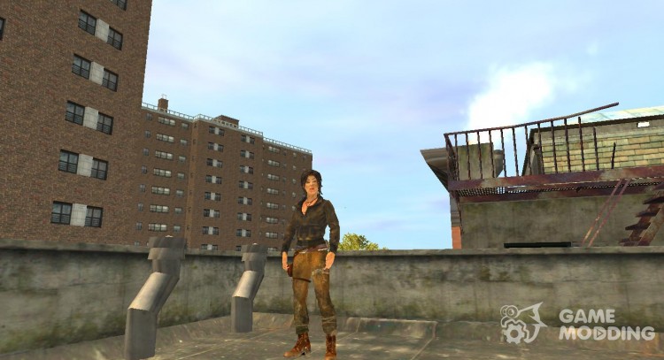 Lara Croft Aviatrix v. 1 for GTA 4
