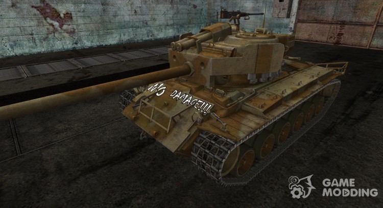 Skin for T26E4 SuperPerhing for World Of Tanks
