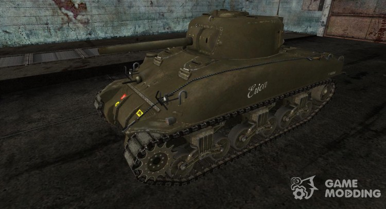 Шкурка для M4 Sherman для World Of Tanks