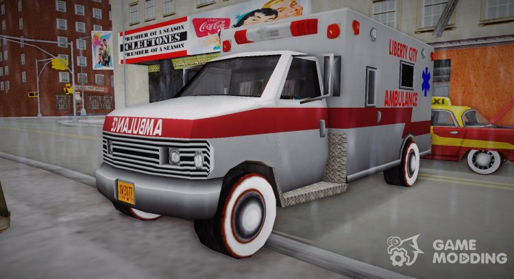 New Texture Ambulance 1962 para GTA 3
