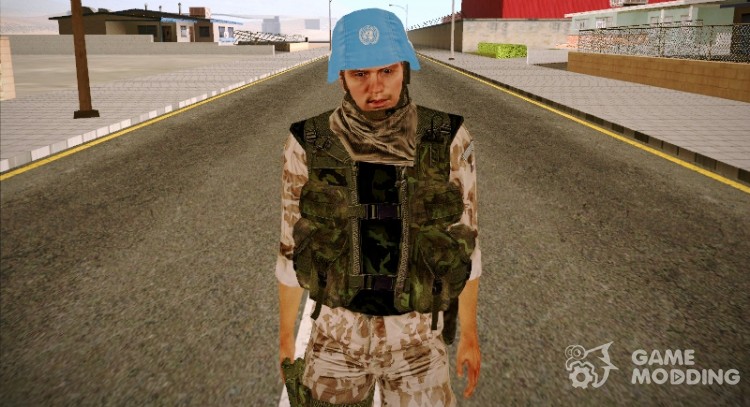 A Czech Peacekeeper for GTA San Andreas